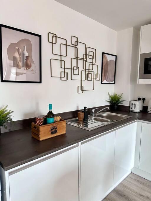 Central Derby Urban 2 Bedroom Flat - An Oasis Of Elegance! Free Parking And Wifi Suitable For Families And Professionals Eksteriør billede